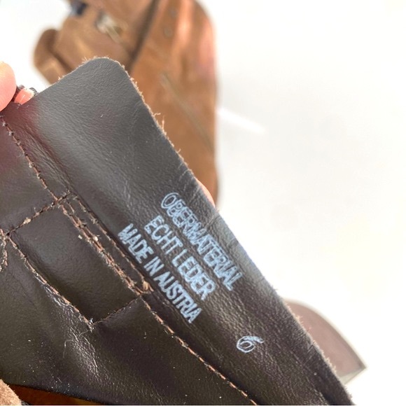 Paul Green Dallas Ankle Bootie In Earth Brown Suede - Size 8 - Picture 9 of 13